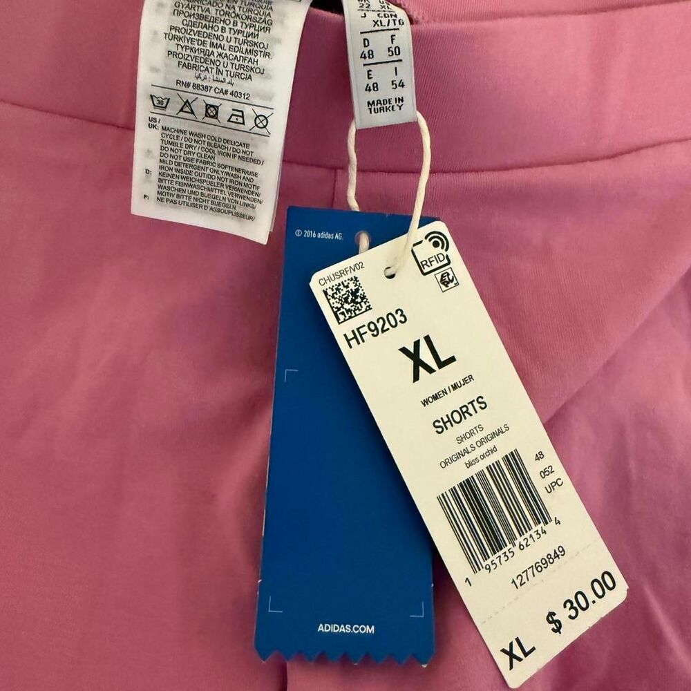 Adidas Women's Pink and Purple Shorts XL NWT - Picture 5 of 5
